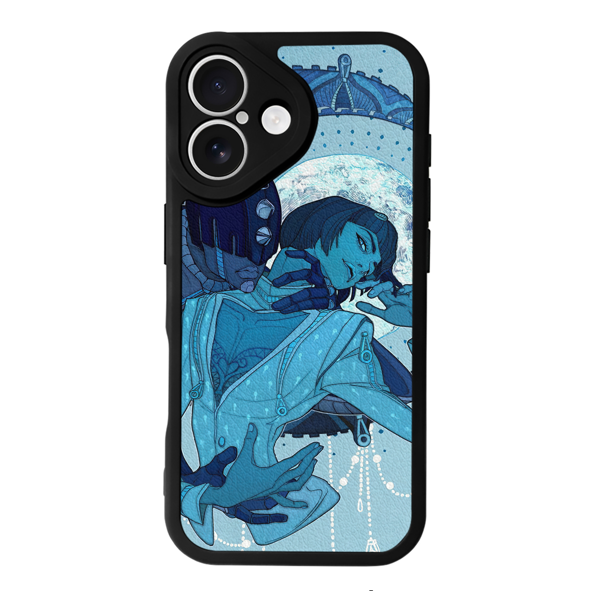（画像用） ジョジョの奇妙な冒険 JoJo's Bizarre Adventure 【iPhone 16シリーズ対応】シリコンスマホケース（レザー調） 材質：シリコン